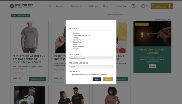 Advanced Shop Search Advanced Shop Search