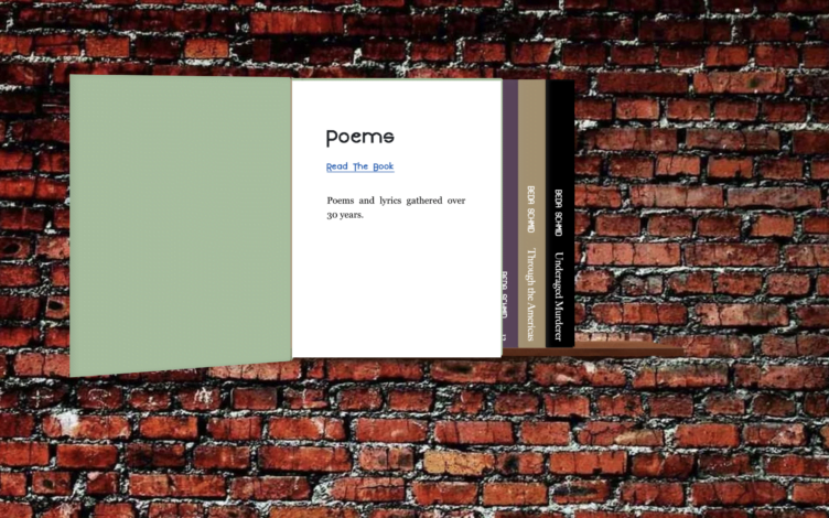 Bookshelf open book Bookshelf open book