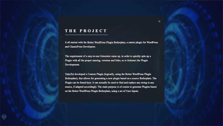 Generate Plugin Project Generate Plugin Project