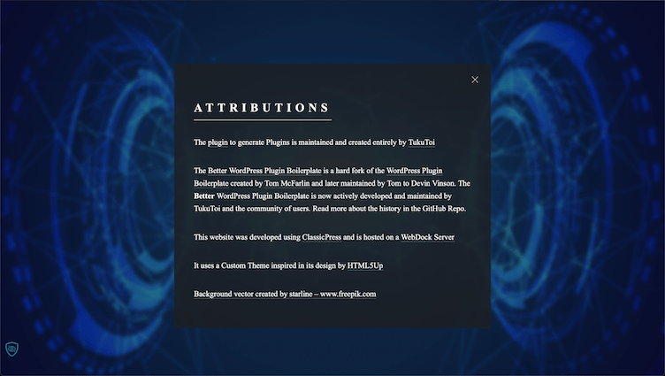 Generate Plugins Attributions Generate Plugins Attributions