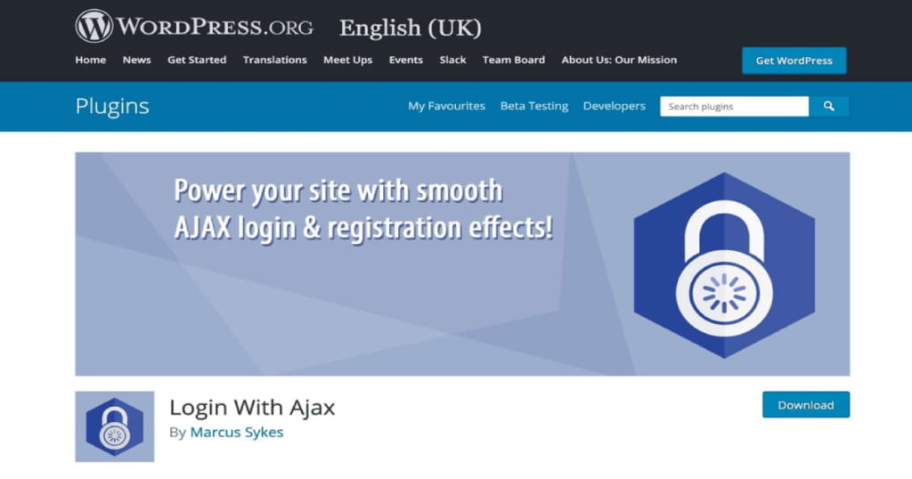 Login with Ajax