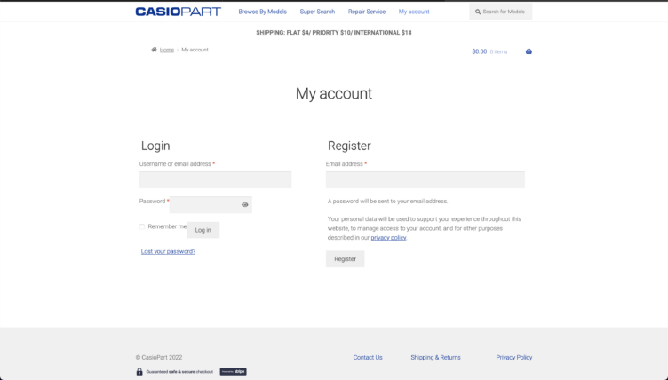 Login & Register Detail Login & Register Detail