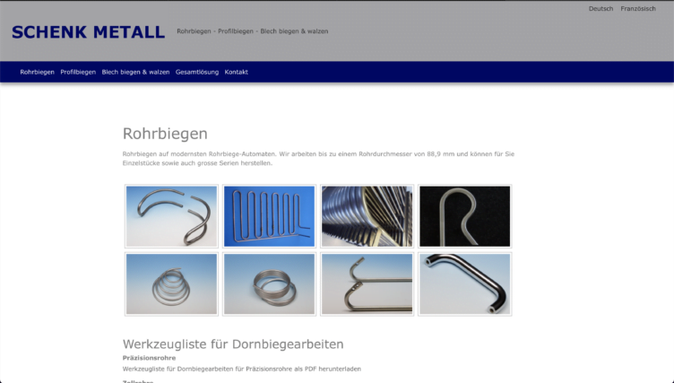SchenkMetall Detail Slider SchenkMetall Detail Slider