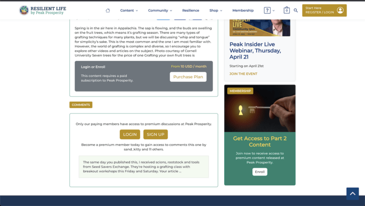 Single Blog Post Logged Out User Single Blog Post Logged Out User