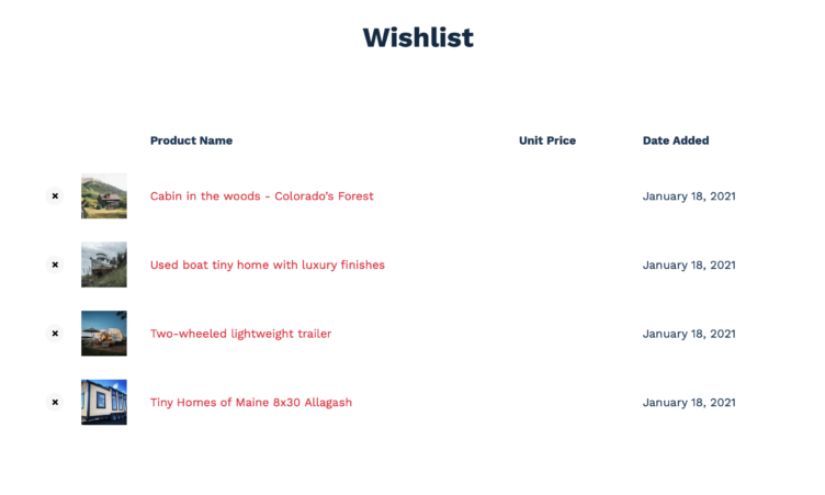 Users Wishlist Users Wishlist